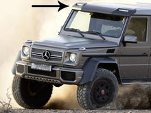 Carica l&#39;immagine nel visualizzatore di Gallery, AMG G63 Style Front Roof Wing Spoiler with LED Light Bar