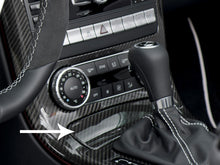Cargar imagen en el visor de la galería, R172 SLK Carbon fibre Ashtray Cover for Centre Console OEM original Mercedes