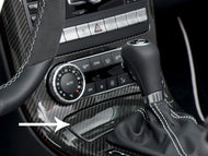 R172 SLK Carbon fibre Ashtray Cover for Centre Console OEM original Mercedes