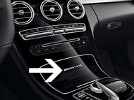 AMG Interior Badge 87mm Length x 8mm Height