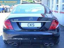 Load image into Gallery viewer, CKS W216 CL W221 S600 Quad Oval Exhaust CL600 S600