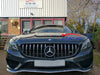 AMG Panamericana Grille Chrome and Black C217 S Class Coupe Cabriolet NOT FOR AMG S63 S65