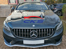 Charger l&#39;image dans la galerie, Mercedes S Class Coupe Cabriolet Panamericana Grille Chrome and Black September 2014 - December 2017