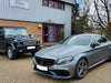 Mercedes AMG C63 Panamericana GT GTS Gloss Black AMG C63 ONLY OEM Grille FACELIFT 2019+ MODELS ONLY