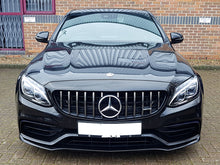 Load image into Gallery viewer, Mercedes AMG C63 Panamericana GT GTS Grille Black and Chrome C63 only W205 C205 A205 S205