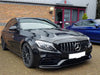 Mercedes AMG C63 Panamericana GT GTS Grille Black and Chrome C63 only W205 C205 A205 S205