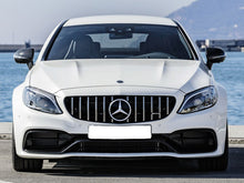 Load image into Gallery viewer, Mercedes AMG C63 Panamericana GT GTS Grille Black and Chrome C63 only W205 C205 A205 S205