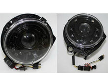 Carregar imagem no visualizador da galeria, W463 G Wagen LED Headlamps in Black Left Hand Drive Vehicles 1986-2009