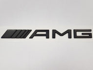 AMG Boot lid Badge Satin Black