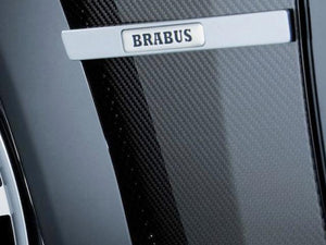 Brabus Metallplakette - Zur Montage an Kotflügel, Innenraum oder Kofferraum