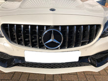 Carregar imagem no visualizador da galeria, Mercedes AMG C63 Panamericana GT GTS Grille Black and Chrome C63 only W205 C205 A205 S205