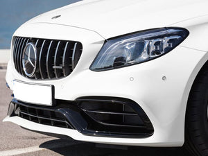 Mercedes AMG C63 Facelift Lower Grill Air Intake Set only for AMG C63