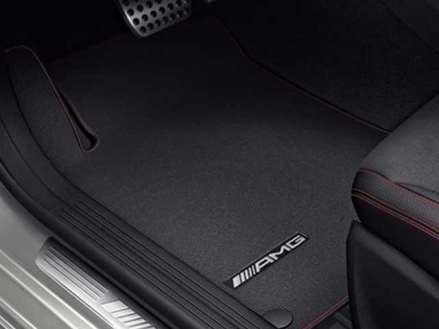 Mercedes GLA X156 Genuine set of AMG floor mats LHD