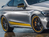 AMG C63 S Edition 1 Coupe Cabriolet Side Sill Trim Panels Gloss Black