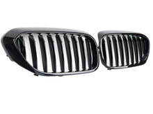 Carregar imagem no visualizador da galeria, BMW 5 Series G30 G31 F90 Gloss Black Grill Grilles Single Bar until July 2020