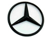 Mercedes-Kofferraumdeckel-Emblem, schwarz glänzend, OEM-Mercedes