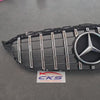 Mercedes C Class W205 Panamericana GT GTS Grill Grille Chrome and Black