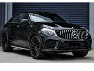 Mercedes GLE Coupe C292 Panamericana GT GTS Grille Chrome and Black From 2015