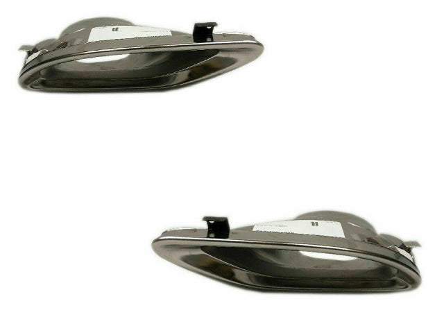 Night Package Black Exhaust Tailpipes for AMG Line models Set of 2pcs