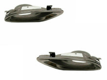 Cargar imagen en el visor de la galería, Night Package Black Exhaust Tailpipes for AMG Line models Set of 2pcs