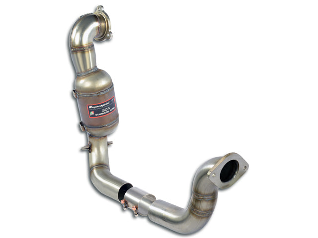 AMG A35 CLA35 GLA35 GLB35 Turbo downpipe with 100 cell sport catalyst