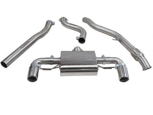 BMW M135i Sport Cat Back Exhaust Non-Resonated 2012 Models onwards
