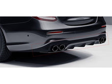 Load image into Gallery viewer, AMG W213 E53 Diffuser &amp; Tailpipe package Night Package OR Chrome Tailpipes MODELS UNTIL JUNE 2020
