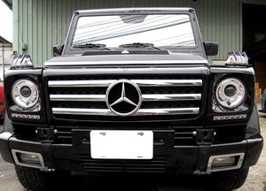 W463 G Wagen Headlamp LED DLR Daytime Running Lamp Surrounds