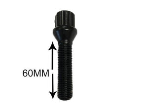 Set of 20 alloy wheel bolts M12 x 1.5 Cone Tapered seat