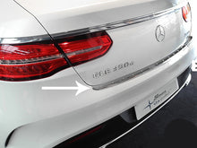 Charger l&#39;image dans la galerie, GLE Coupe C292 Rear Bumper Protector Polished Stainless Steel