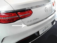 GLE Coupe C292 Rear Bumper Protector Polished Stainless Steel