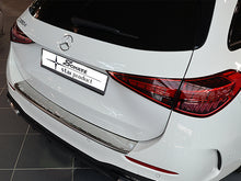 Load image into Gallery viewer, S206 C Class Estate Wagon Chrome Rear Bumper Protector AMG Line Rear Bumper