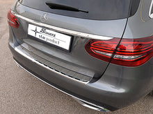 Cargar imagen en el visor de la galería, S206 C Class Estate Wagon Chrome Rear Bumper Protector Standard Rear Bumper