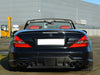 Mercedes SL R230 Carbon fiber diffuser AMG SL63 SL65