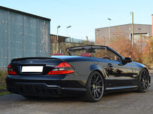 Load image into Gallery viewer, Mercedes SL R230 Carbon fiber diffuser AMG SL63 SL65