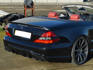 Mercedes SL R230 Carbon fiber diffuser AMG SL63 SL65