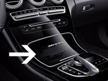 Carregar imagem no visualizador da galeria, Mercedes C205 W205 S205 C Class AMG Piano Black Centre Console Trim Cover
