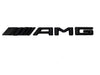 AMG Boot Trunk lid Badge 142mm Length x 13mm Height Satin Black