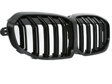 Load image into Gallery viewer, BMW 1 Series F40 F41 Kidney Grill Grilles Gloss Black M Sport Twin Bar from September 2019