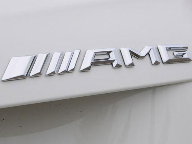 AMG Kofferraumdeckel-Emblem 185 mm Länge x 18 mm Höhe