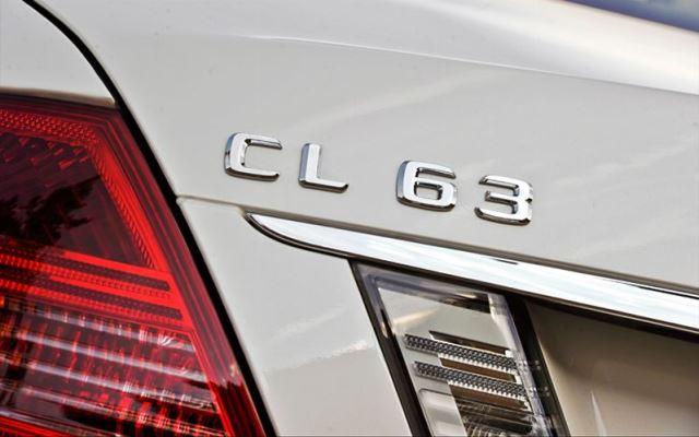 CL63 boot trunk badge