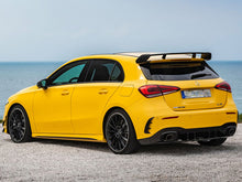 Load image into Gallery viewer, Mercedes A Class W177 AMG Rear Aero Kit Fins Flics Gloss Black Night Package from 2018