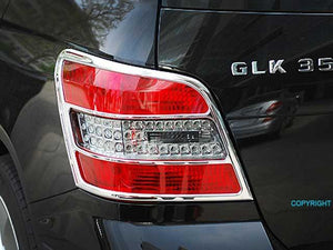 X204 GLK Chrome Tail lamp surrounds 2008 to 06/2012