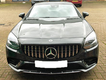 Load image into Gallery viewer, Mercedes SLC R172 Panamericana GT GTS Grille Black with Chrome Bars
