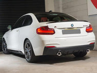 BMW M235i Sport Cat Back Exhaust Non-Resonated