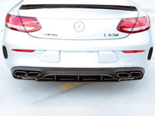Carregar imagem no visualizador da galeria, Mercedes C205 AMG C63 S Edition 1 Rear Diffuser Insert Carbon Fibre C205 C Class Coupe Cabriolet