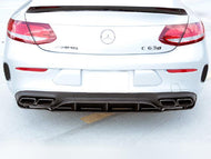 Mercedes C205 AMG C63 S Edition 1 Heckdiffusoreinsatz Kohlefaser C205 C-Klasse Coupé Cabriolet