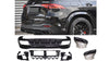 AMG GLE63 SUV Diffusor- und Endrohrpaket in Night-Paket Schwarz oder Chrom