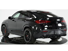 Load image into Gallery viewer, AMG GLE63 Coupe Diffuser and Tailpipe package in Night Package Black or Chrome AMG Style