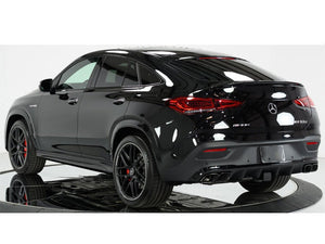 AMG GLE63 Coupe Diffuser and Tailpipe package in Night Package Black or Chrome AMG Style